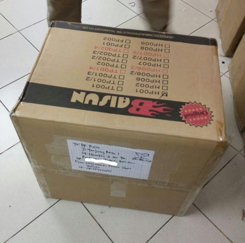 Lagi... Pesanan ParLed RGBW 54x3 Kembali Mendarat Ke Pontianak Timur