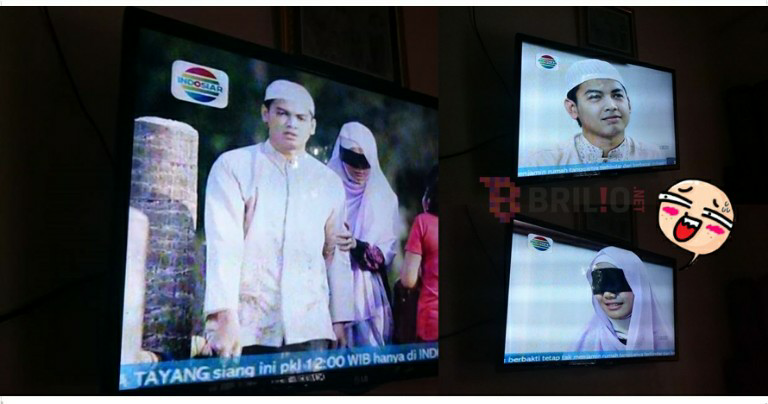 Sinetron ini aneh, ada suami buta eh istrinya ikutan pura-pura buta