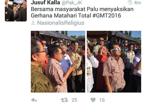 Merayakan Gerhana di Langit Medsos 