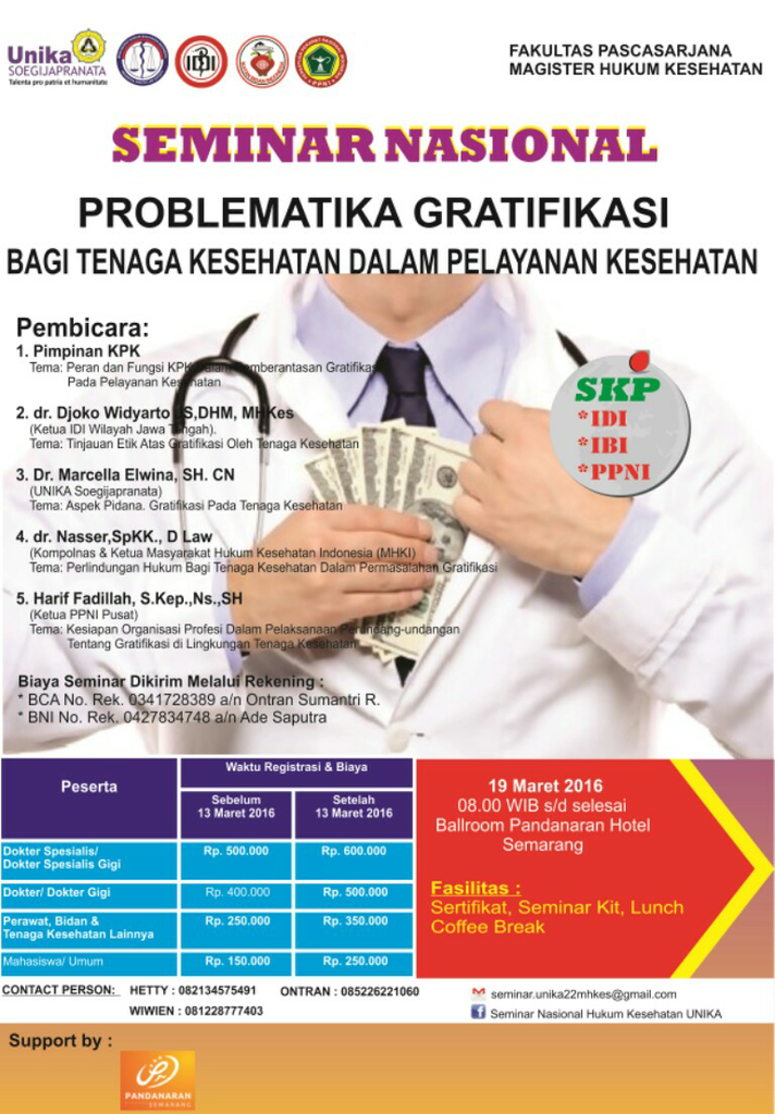 SEMINAR HUKUM KESEHATAN (GRTIFIKASI)