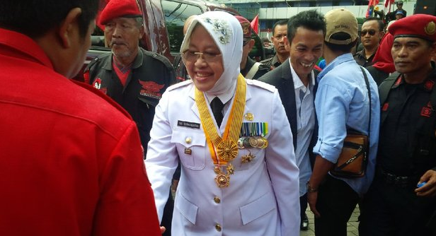 Tau Diri.Di hadapan Mega, Risma putuskan tak maju Pilgub DKI Jakarta