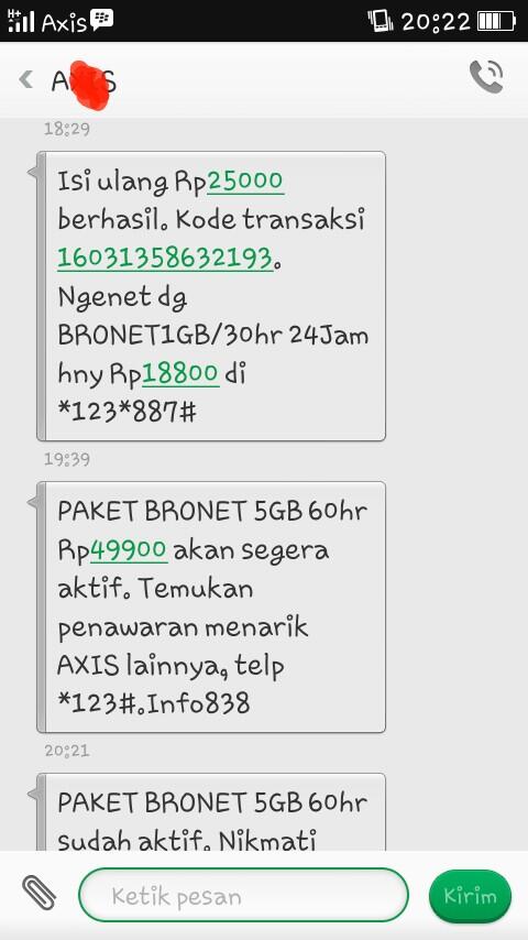(no hoax demi tuhan) kenapa ya si AXIS ???