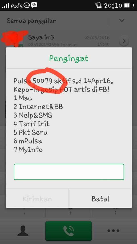 (no hoax demi tuhan) kenapa ya si AXIS ???