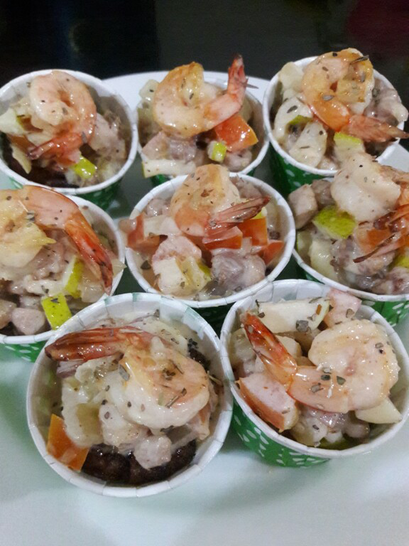 Salad Udang Na-Na ala rumahan (UN-file)