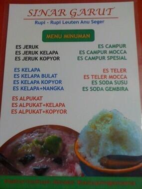 Mengenal es Sinar Garut