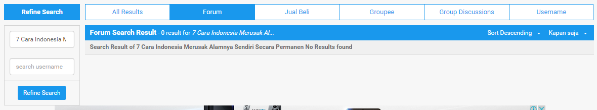 7 Cara Indonesia Merusak Alamnya Sendiri Secara Permanen