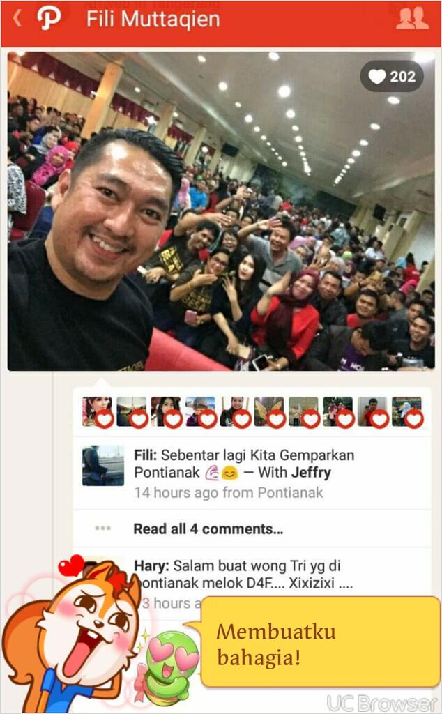 Seminar d4f rich, Pontianak