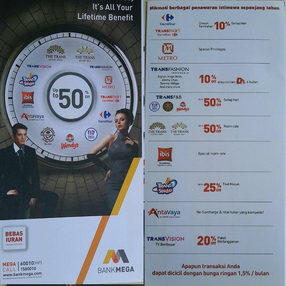 Apply Kartu Kredit Bank Mega Now..