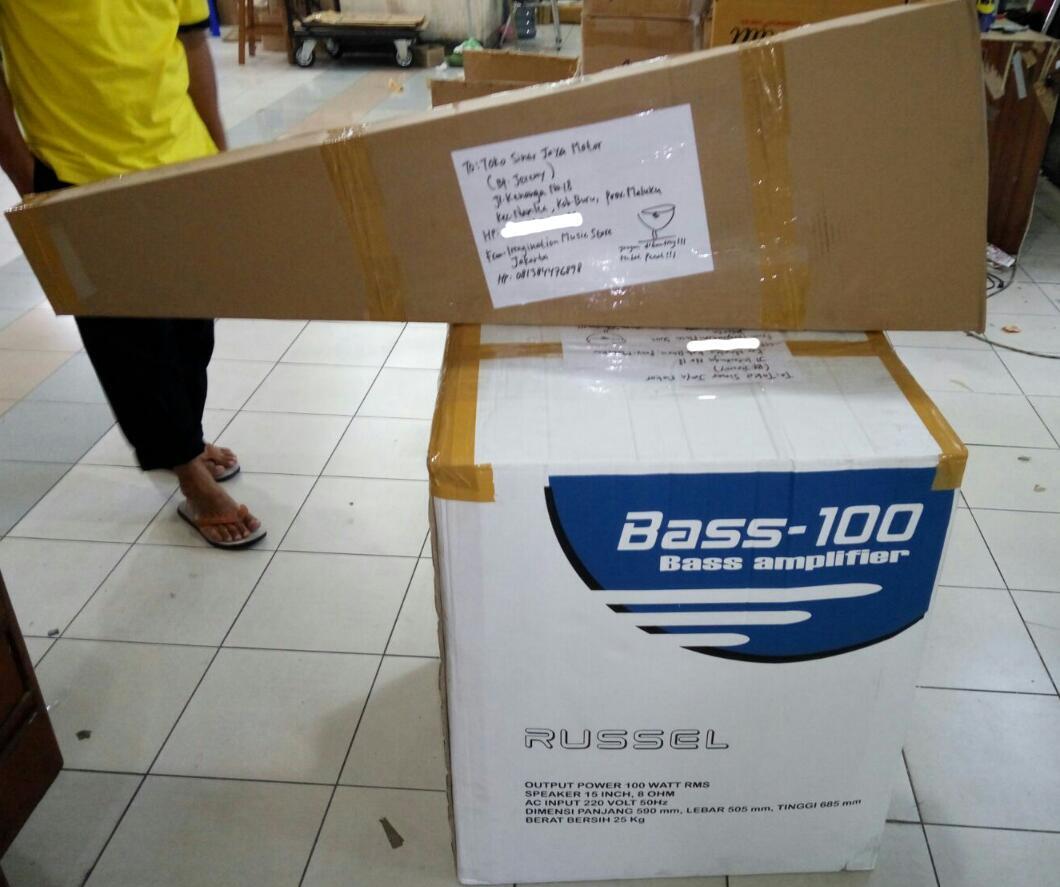 Pesanan Bass Elektrik & Friends Meluncur Ke Kab Buru, Maluku