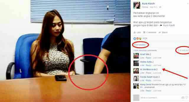 Dahsyat! Foto Aura Kasih Ini Dikomentari 405 Ribu Facebooker.Kenapa Ya?…