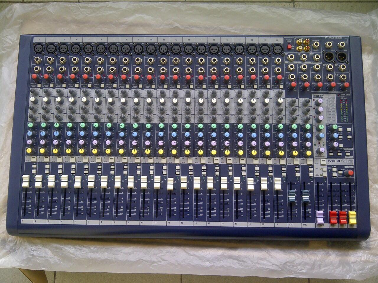 Soundcraft efx8 схема