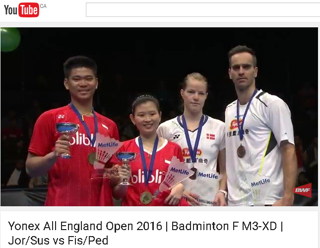Praveen Jordan/Debby Susanto Juara All England 2016