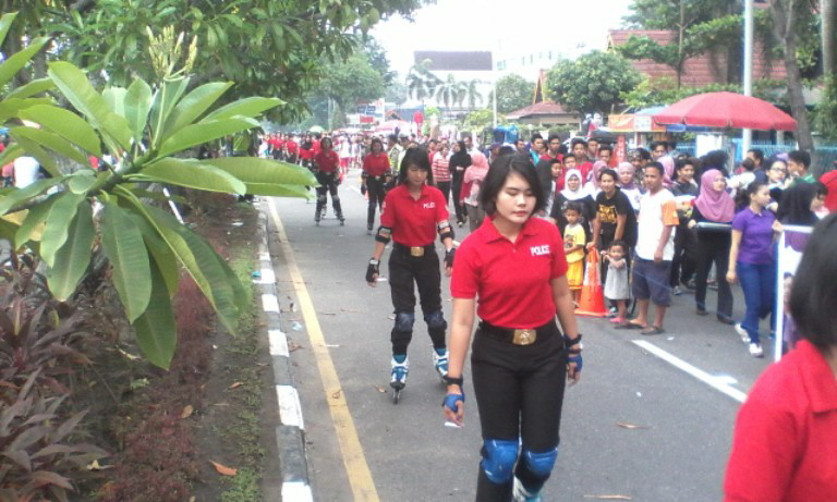 Pemerintah kota Pekanbaru Larang Pedagang berada di Car Free Day (CFD)