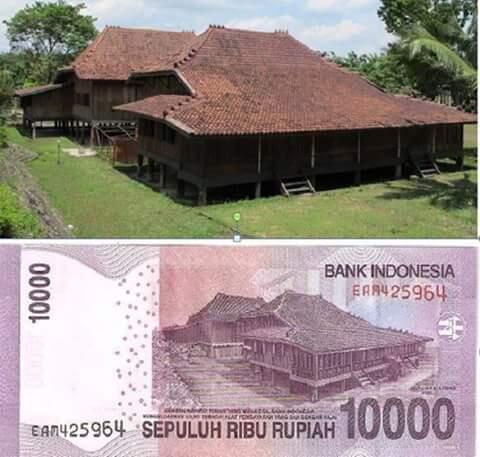 Ini dia tempat yang ada di mata uang kita gan.