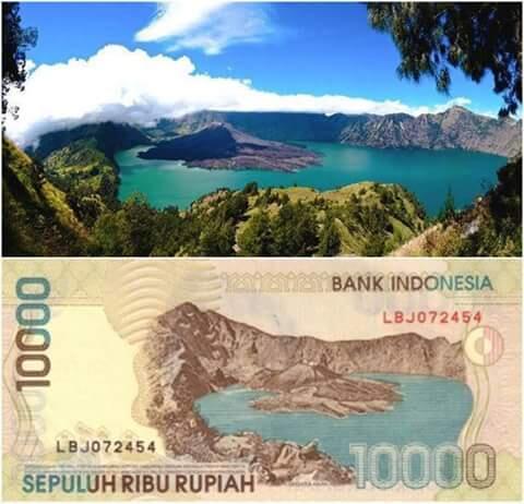 Ini dia tempat yang ada di mata uang kita gan.