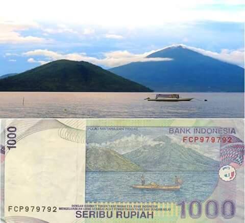 Ini dia tempat yang ada di mata uang kita gan.