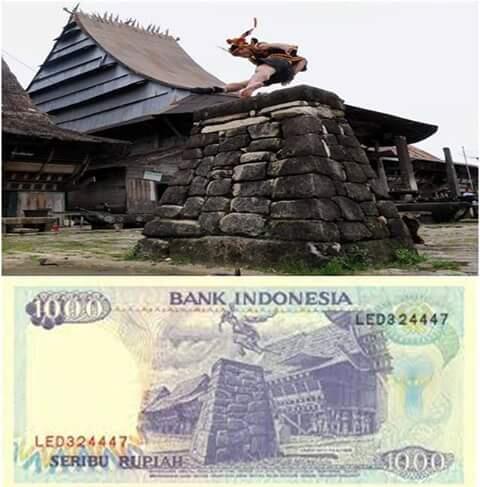 Ini dia tempat yang ada di mata uang kita gan.