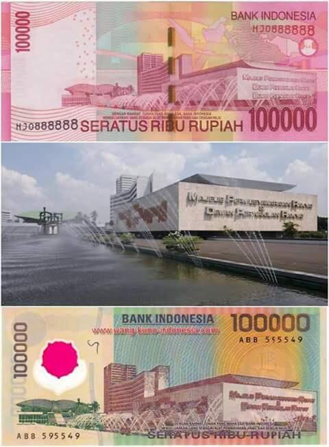 Ini dia tempat yang ada di mata uang kita gan.