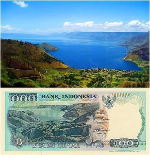 Ini dia tempat yang ada di mata uang kita gan.