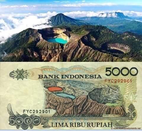 Ini dia tempat yang ada di mata uang kita gan.