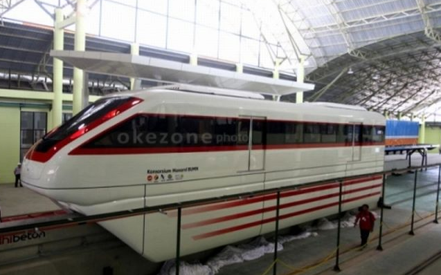 Pengerjaan LRT sudah mencapai Bekasi Timur