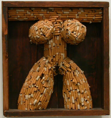 Karya Seni Dari Puntung Rokok