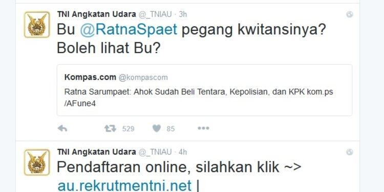 Ini sosok Kapten TNI AU yang skakmat Fahri Hamzah & Ratna Sarumpaet