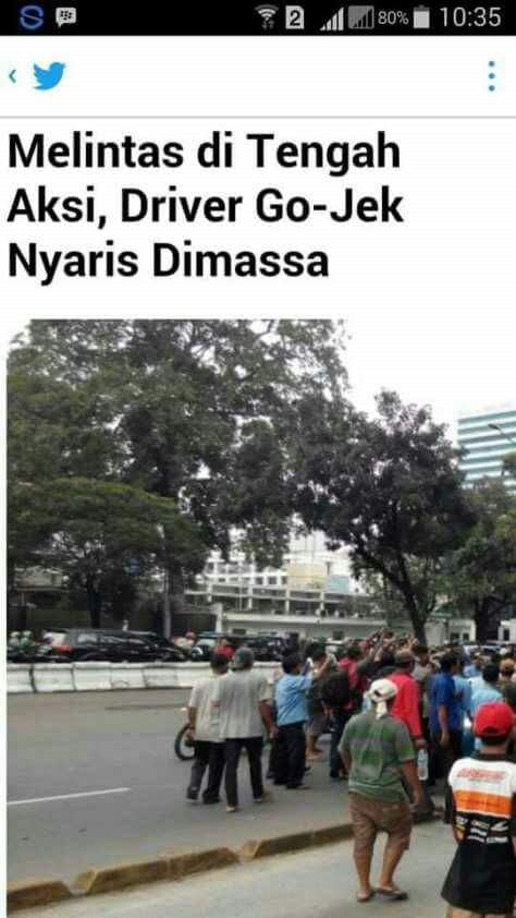 GOJEK DEMO , SUPIR ANGKUTAN KOTA DEMO , GRABIKE MALAH PROMO