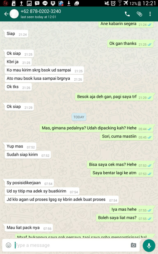 PENIPUAN BERKEDOK WTB A/N MULYADI BARATA W