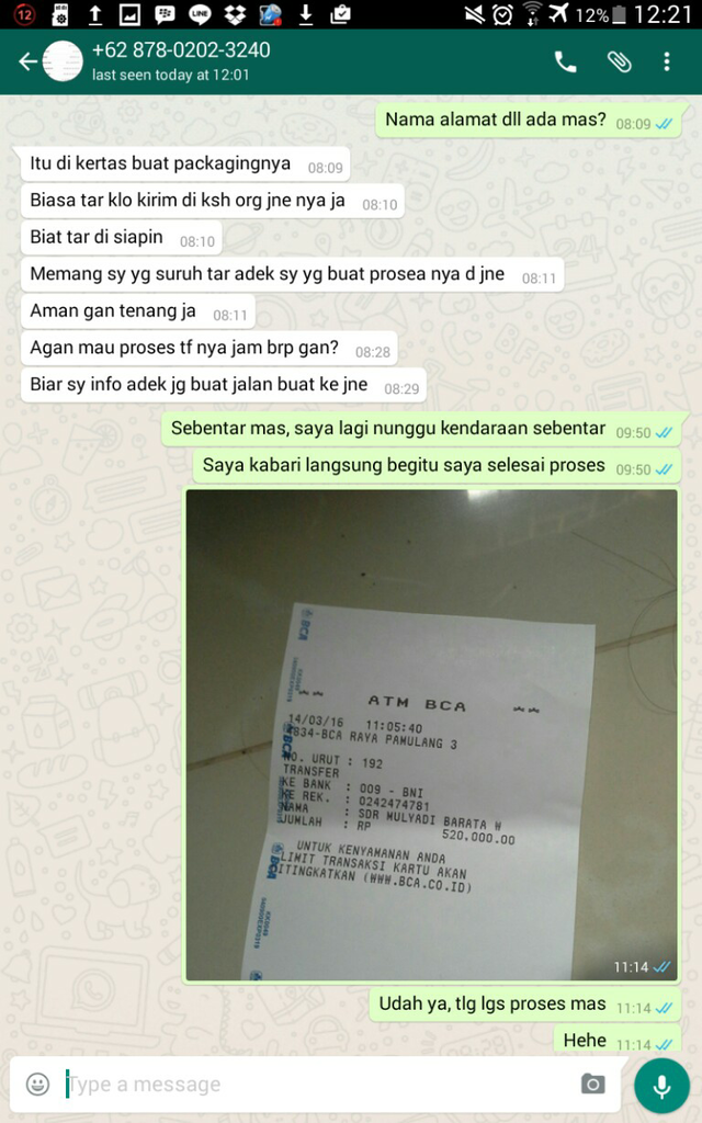 PENIPUAN BERKEDOK WTB A/N MULYADI BARATA W