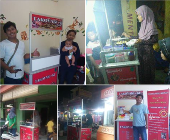 Franchise Takoyaki Murah Takoyakiku Hanya 2,5 Juta Langsung Bisa Jualan