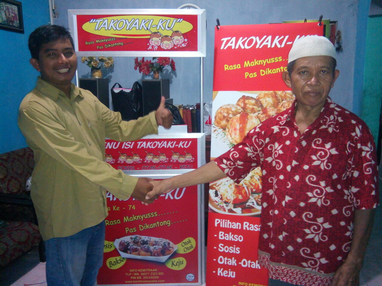 Franchise Takoyaki Murah Takoyakiku Hanya 2,5 Juta Langsung Bisa Jualan