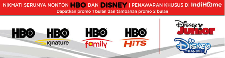 Nikmati Promo HBO dan Disney Serta Tambahan Channel Baru di IndiHome! 