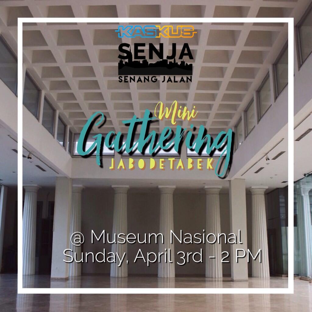 &#91;Mini Gathering&#93; SENJA - Senang Jalan Jabodetabek