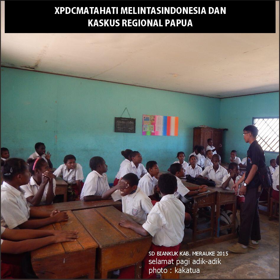 &#91;MELINTASINDONESIA&#93; FR SEMANGAT ANAK NEGRI PELOSOK BERSAMA KASKUS REG. PAPUA