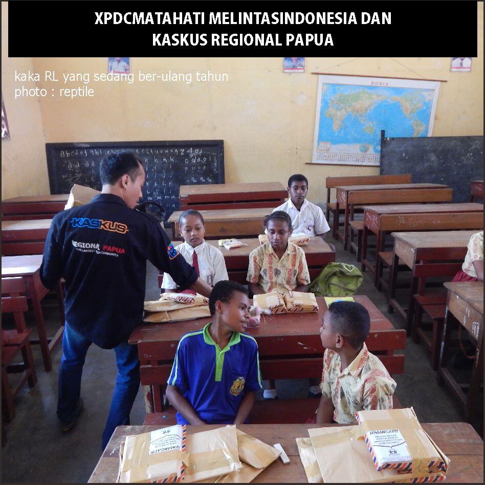 &#91;MELINTASINDONESIA&#93; FR SEMANGAT ANAK NEGRI PELOSOK BERSAMA KASKUS REG. PAPUA