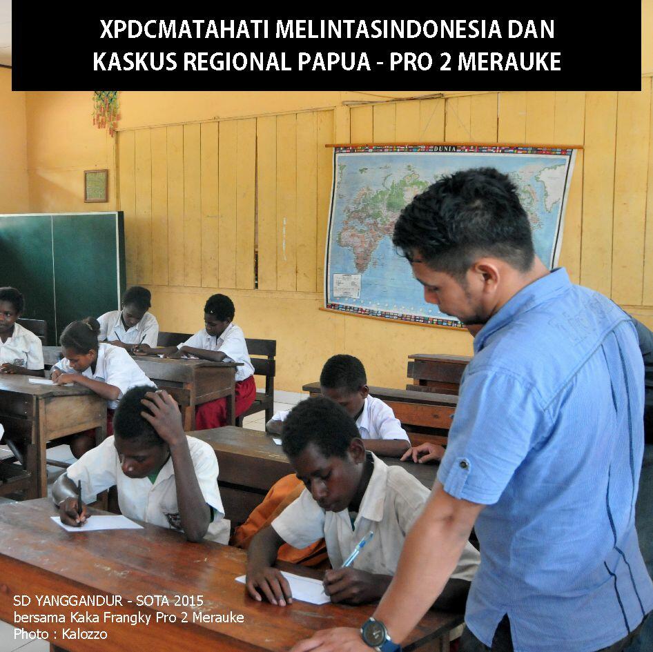 &#91;MELINTASINDONESIA&#93; FR SEMANGAT ANAK NEGRI PELOSOK BERSAMA KASKUS REG. PAPUA
