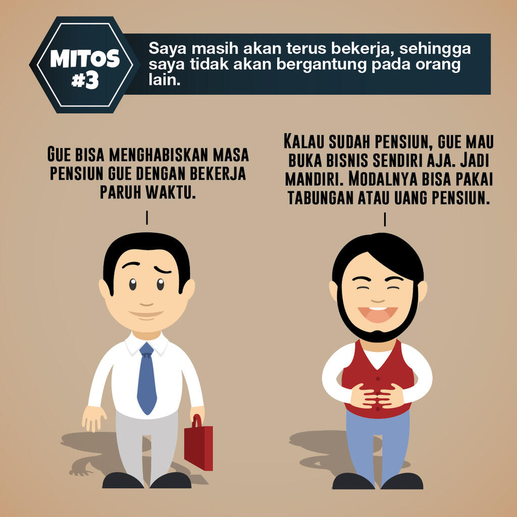 MITOS &amp; FAKTA TENTANG PENSIUN