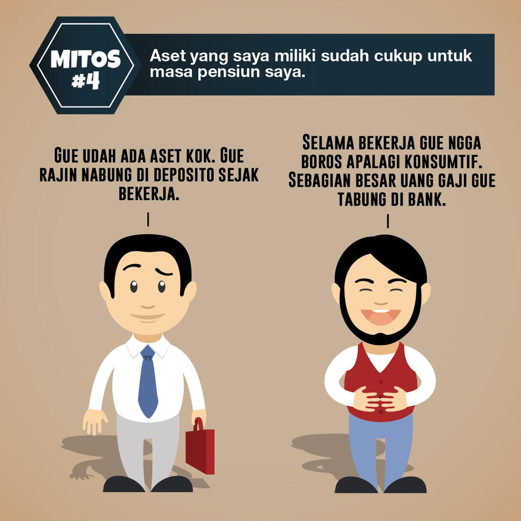 MITOS &amp; FAKTA TENTANG PENSIUN