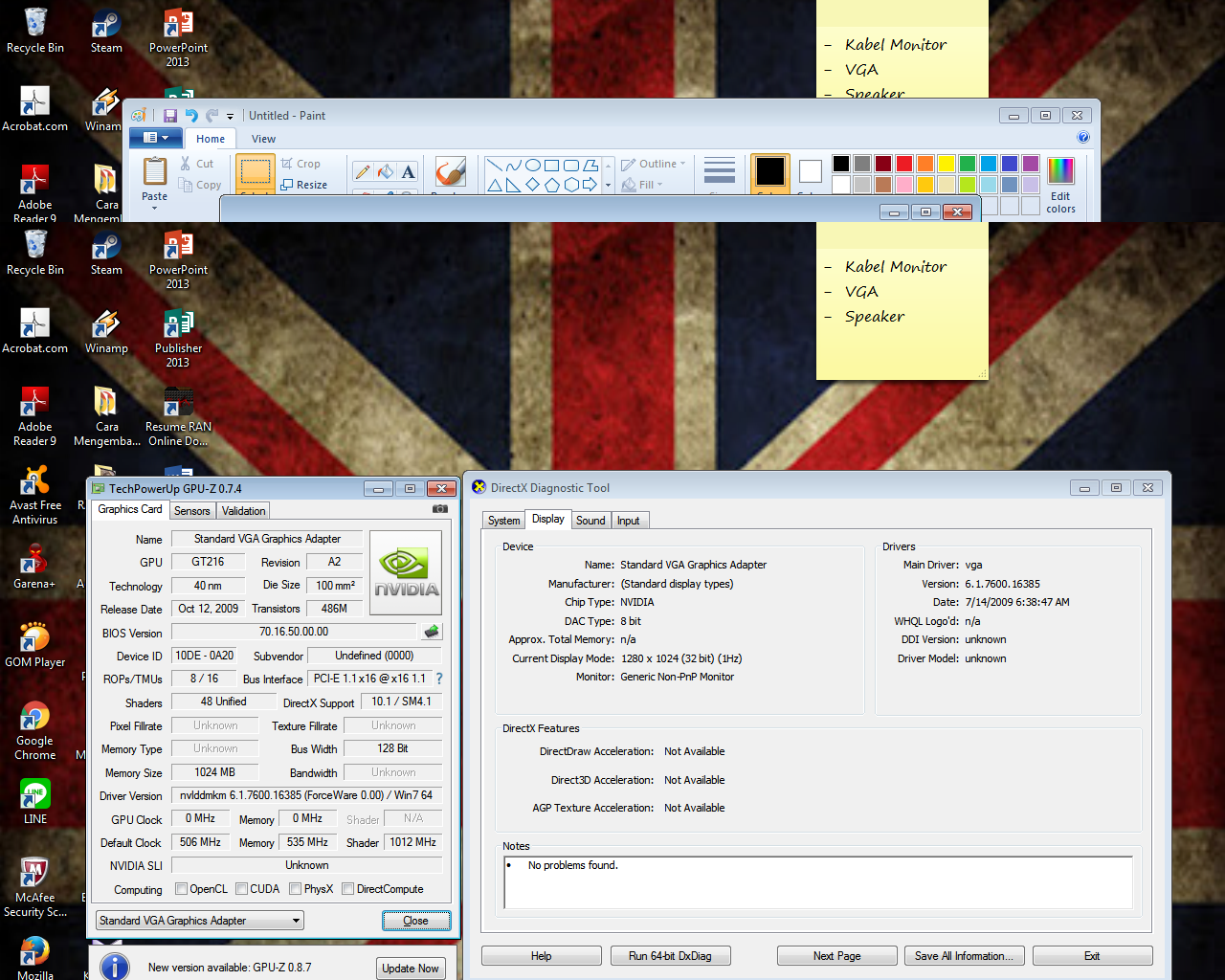 Sharing masalah PC untuk gaming