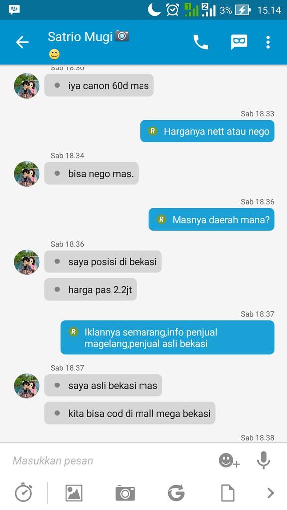 Penipuan orang bekasi (mohon jangan dianggap sara)