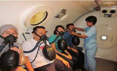 Ini Ruangan Hiperbarik di RSAL Mintohardjo