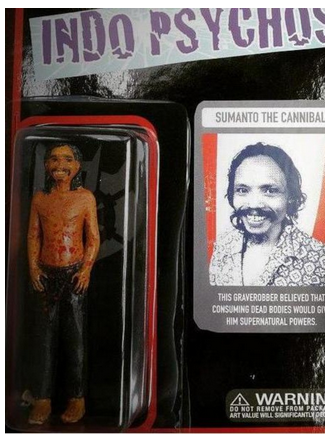 Action Figure Sumanto dan Robot Gedek Dijual Bebas di OL Shop