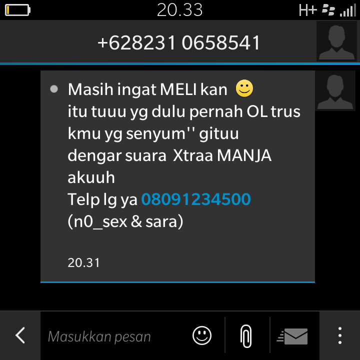 (Need Help) malam malam dapat SMS beginian
