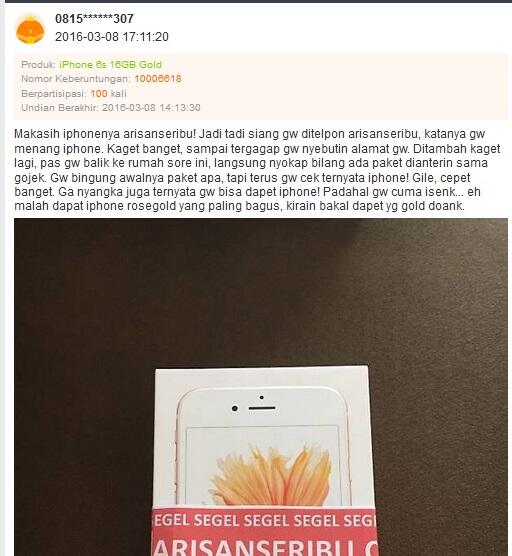 Pulsa ditukar Barang Keren!