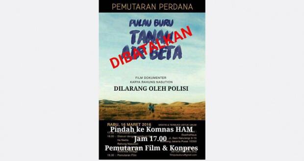 Sempat Gagal, Film "Pulau Buru Tanah Air Beta" Akhirnya Tayang di KOMNAS HAM