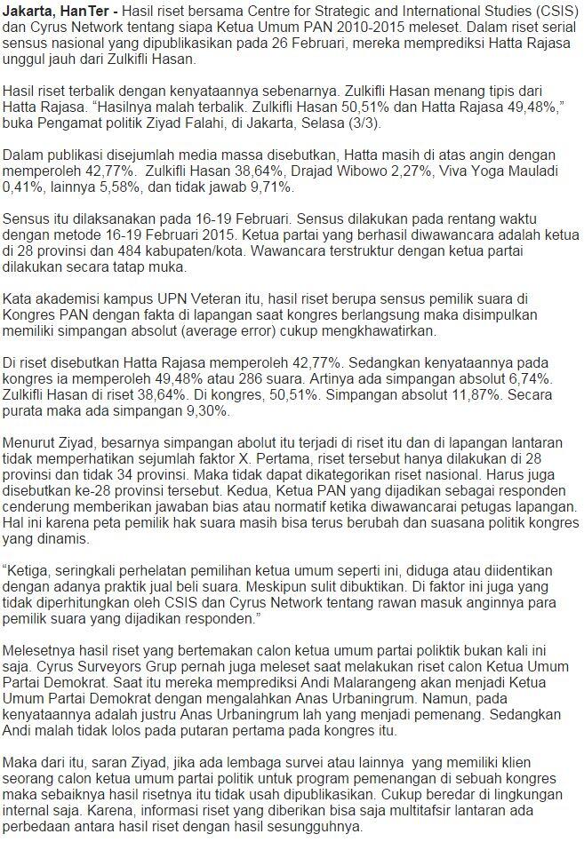 Sandiaga Uno: Elektabilitas Ahok Bisa Disaingi