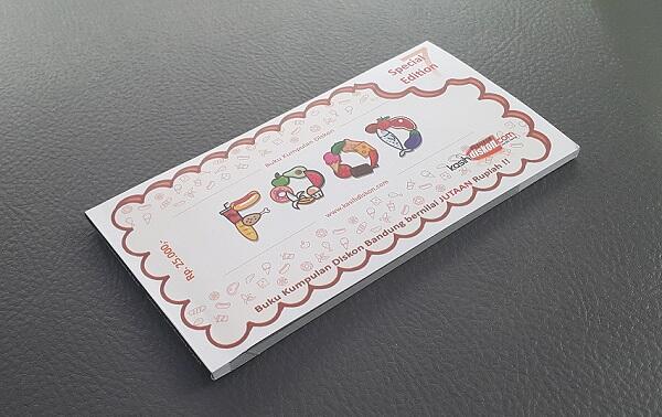 Buku Kumpulan Diskon Kuliner Bandung