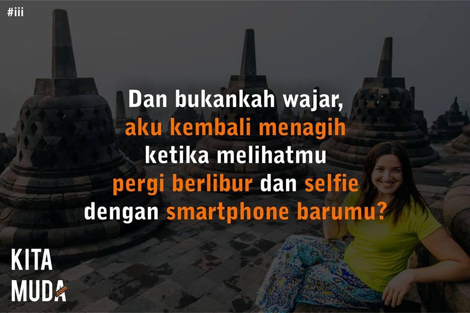 Untukmu: Hubungan kita tak lagi sebagai kawan, tapi sebagai tukang tagih.