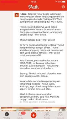 Ndoro Kakung minta maaf sebut Wiji Thukul buat bom bantu Timor Leste